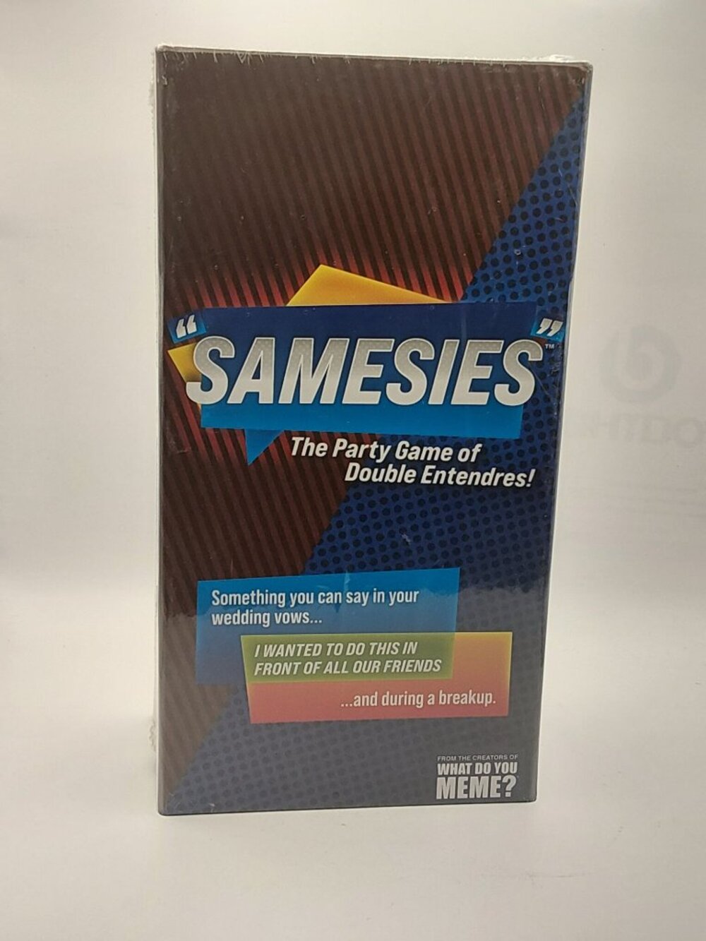 NEW “Samesies” Adult Party Game of Double Entendres What Do You Meme?